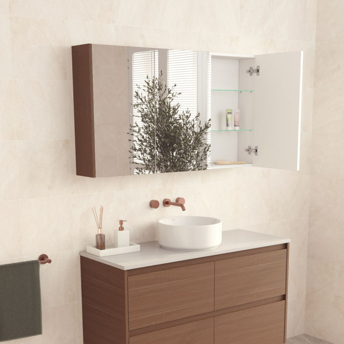 Fienza Mirror Cabinet with Side Panels image 43