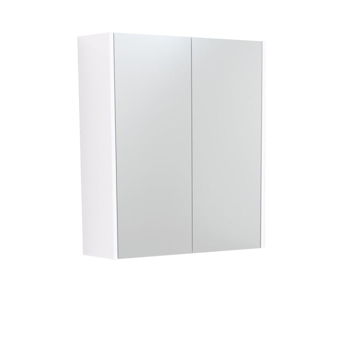 Fienza Mirror Cabinet with Side Panels 600mm / Gloss White