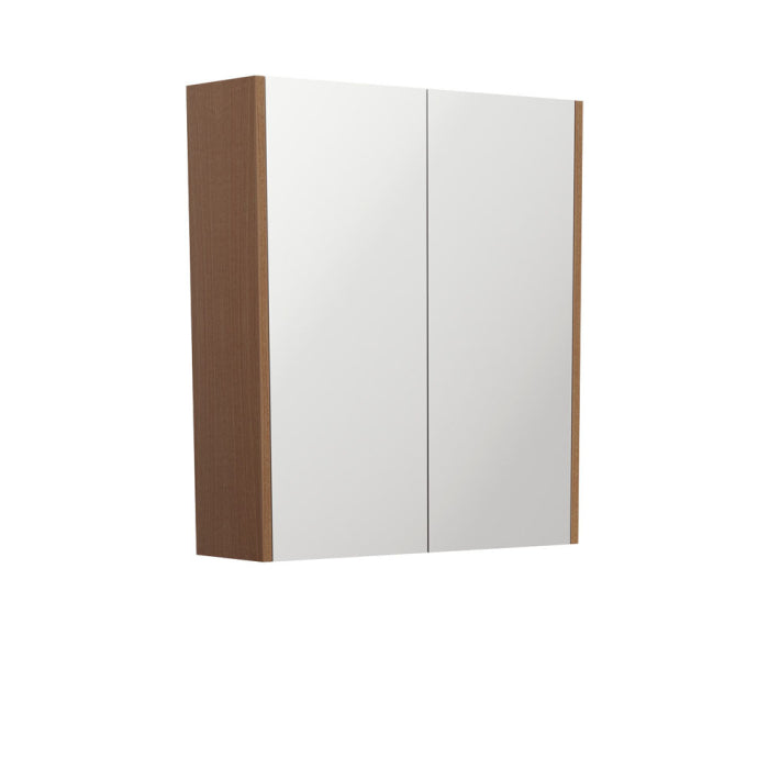 Fienza Mirror Cabinet with Side Panels 600mm / Walnut