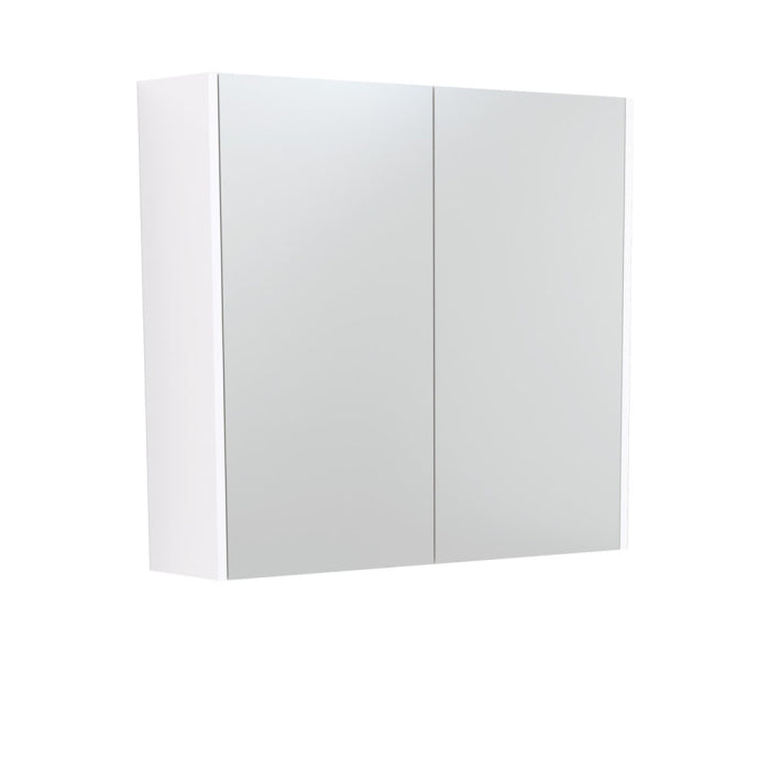 Fienza Mirror Cabinet with Side Panels 750mm / Gloss White
