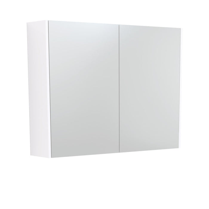 Fienza Mirror Cabinet with Side Panels 900mm / Gloss White