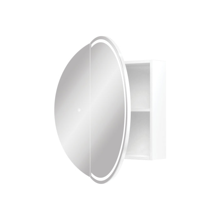 Fienza Round Split LED Mirror Cabinet