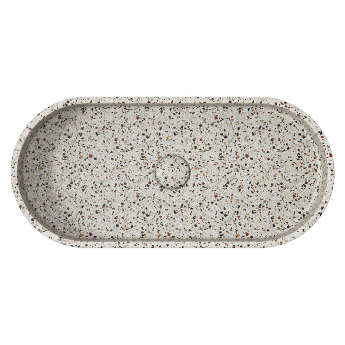 Fienza Jada Pill Concrete Above Counter Basin image 7