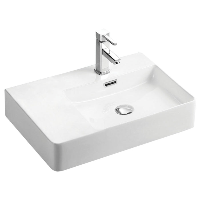 Fienza Petra Right-Hand Wall Basin - Right Drawer
