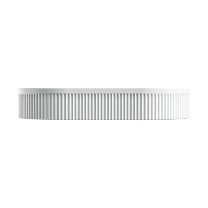Fienza Eleanor Oval Above Counter Fluted Basin image 3