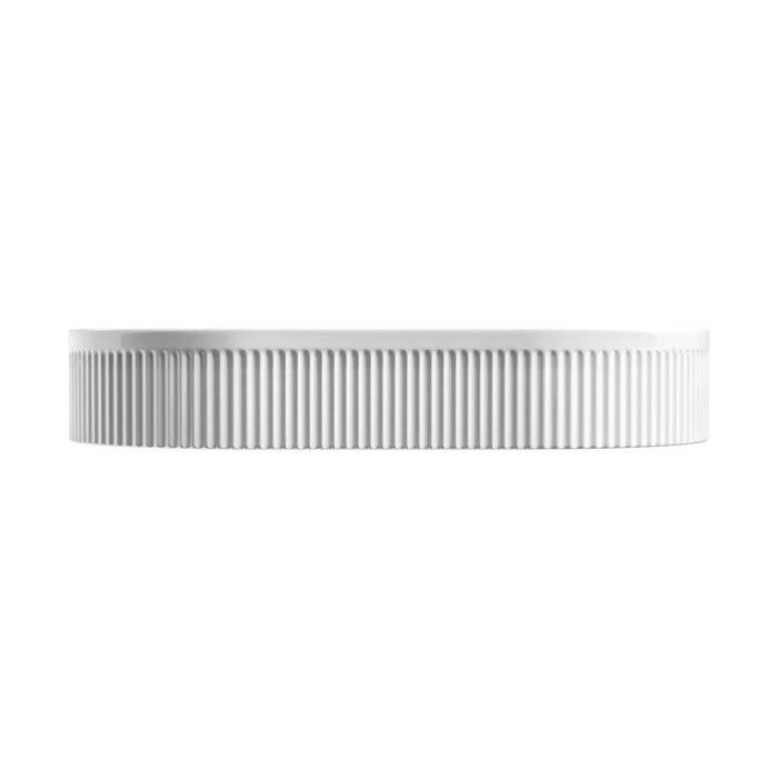 Fienza Eleanor Oval Above Counter Fluted Basin image 3
