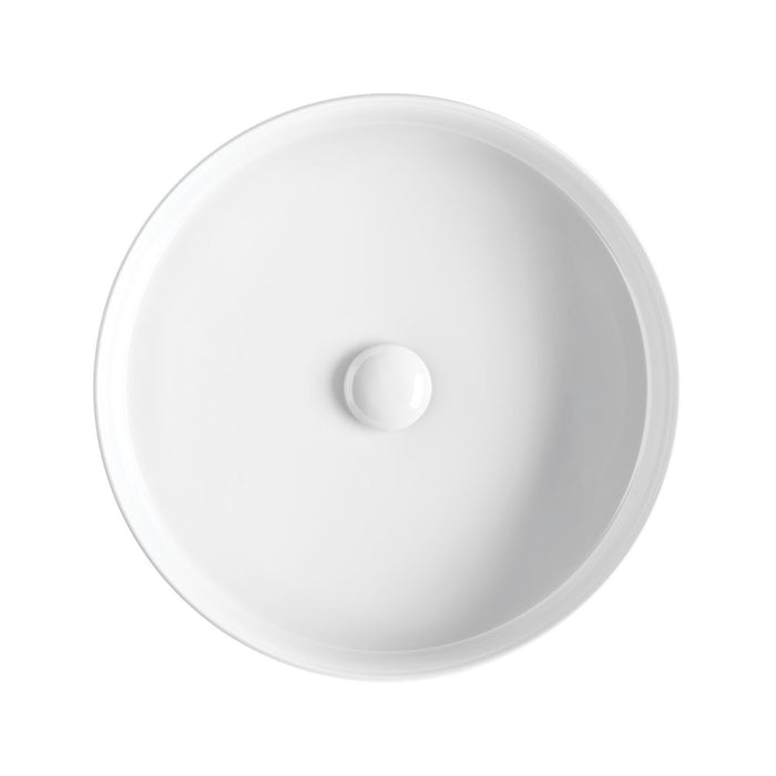 Fienza Eleanor Round Above Counter Fluted Basin image 2