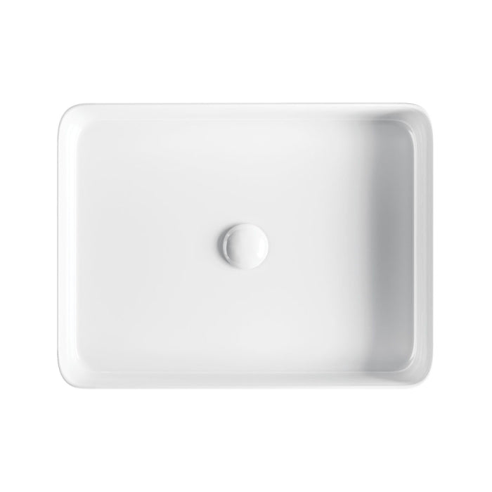 Fienza Eleanor Rectangular Above Counter Fluted Basin image 2