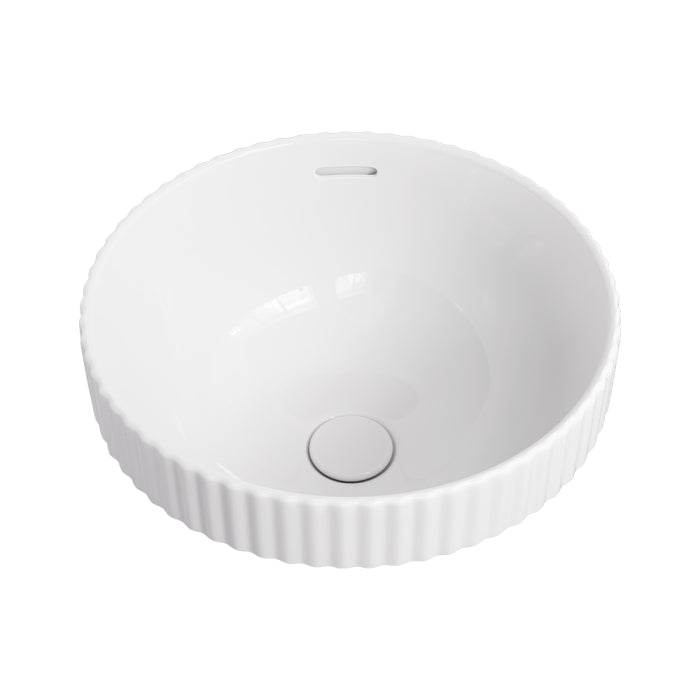 Fienza Eleanor Round Semi-Inset Basin Gloss White