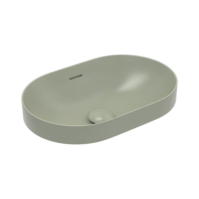 Fienza Aluca Pill Ceramic Semi-Inset Basin image 6