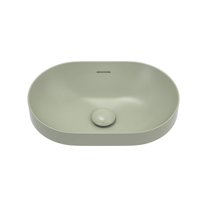 Fienza Aluca Pill Ceramic Semi-Inset Basin image 7