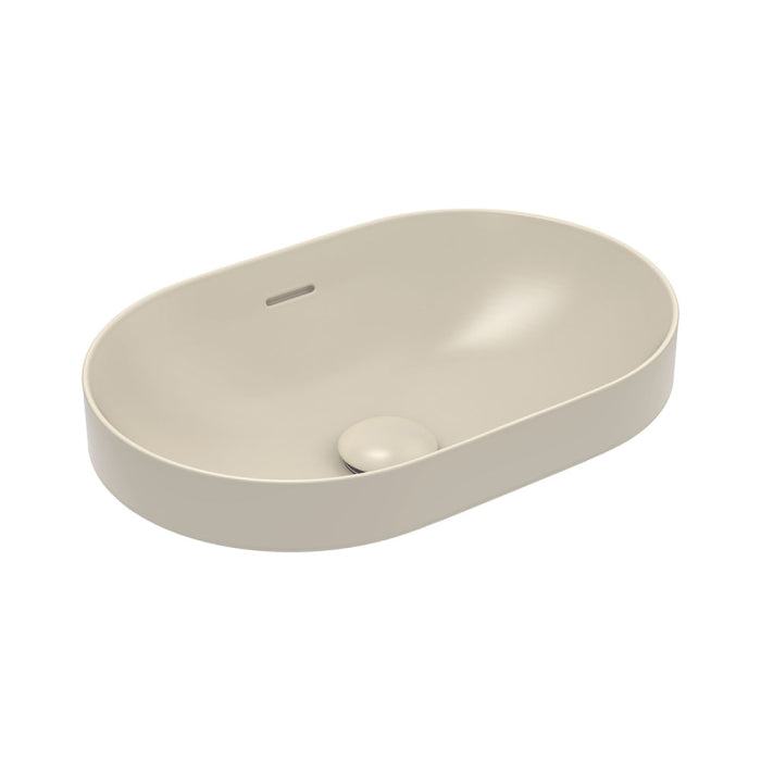 Fienza Aluca Pill Semi-Inset Basin Matte Khaki