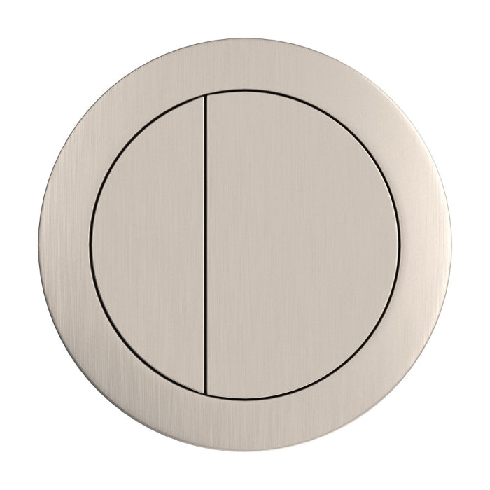 Fienza Back to Wall Round Toilet Flush Buttons, PVD image 7
