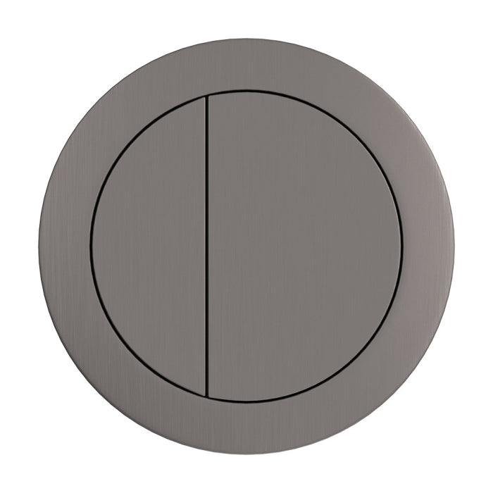Fienza Back to Wall Round Toilet Flush Buttons, PVD image 9