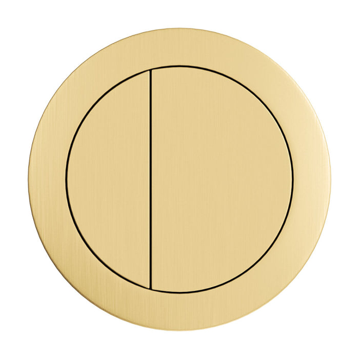 Fienza Back to Wall Round Toilet Flush Buttons, PVD image 11