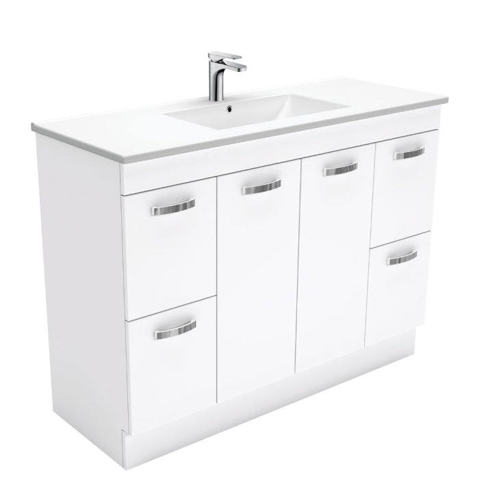 Fienza Unicab Floor Vanity 1200mm / Dolce / Kickboard