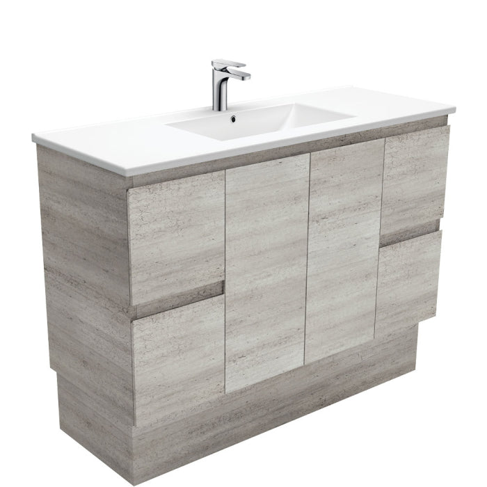 Fienza Edge Vanity On Kickboard 1200mm / Industrial / Dolce