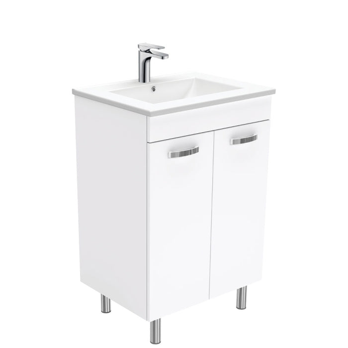 Fienza Unicab Floor Vanity 600mm / Dolce / Legs