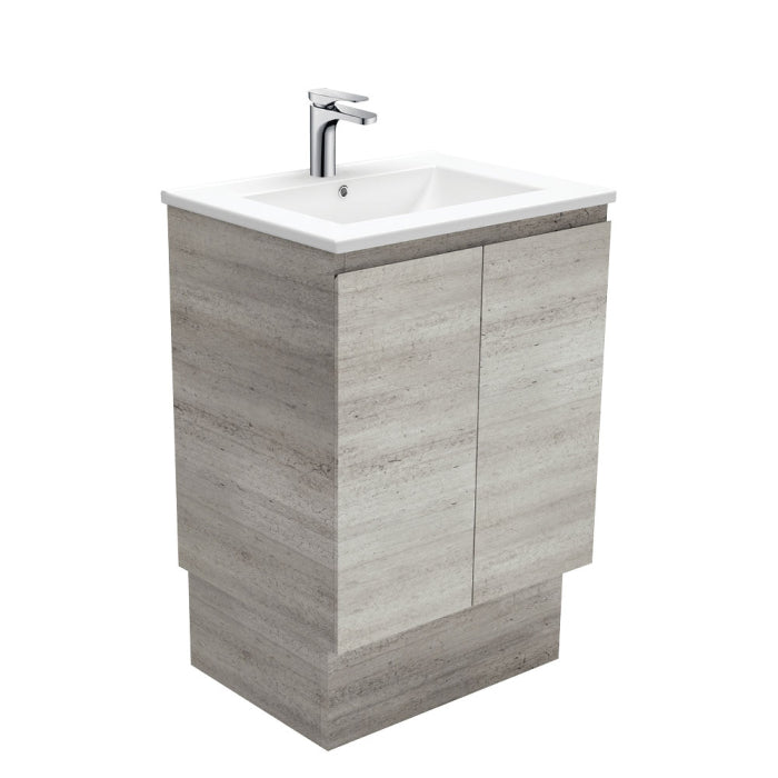 Fienza Edge Vanity On Kickboard 600mm / Industrial / Dolce
