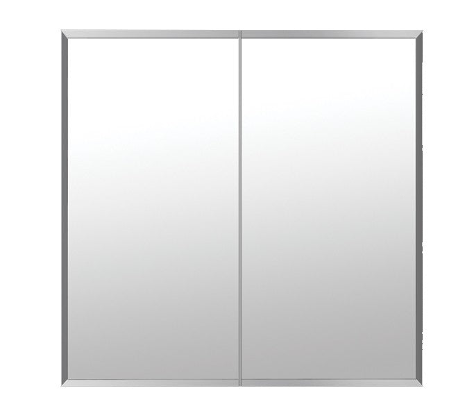 Impressions Mirror Wall Cabinet 900mm gloss white
