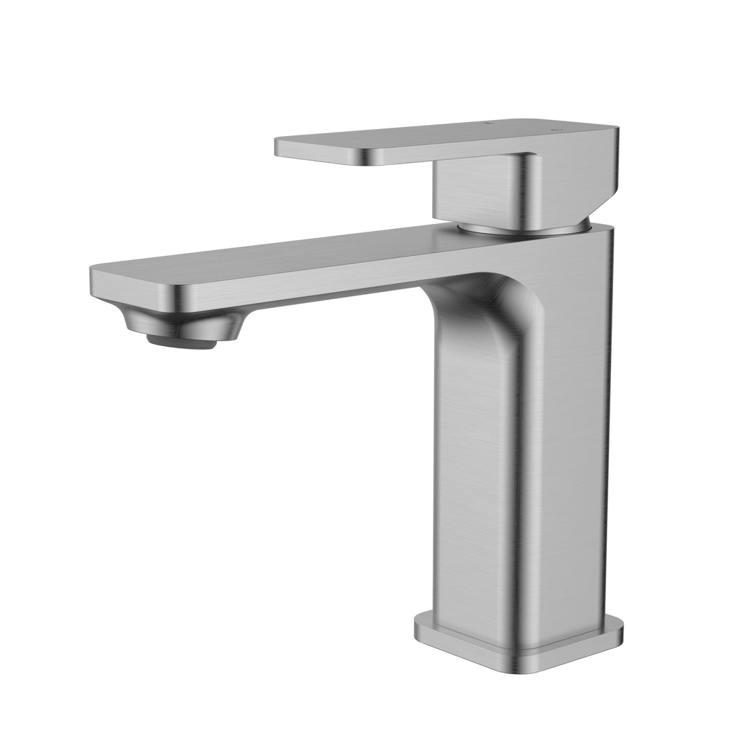 Elegant Basin Mixer Brushed Nickel