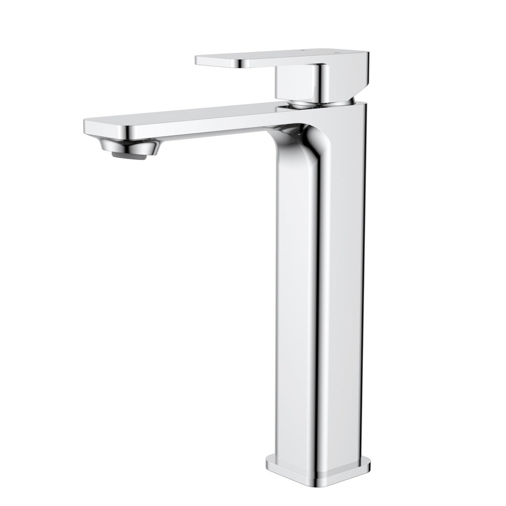 Elegant High-Rise Basin Mixer Chrome