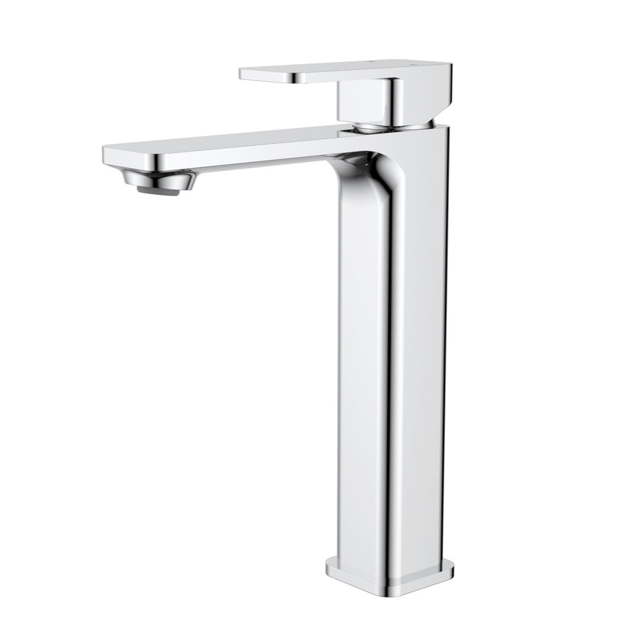 Elegant High-Rise Basin Mixer Chrome