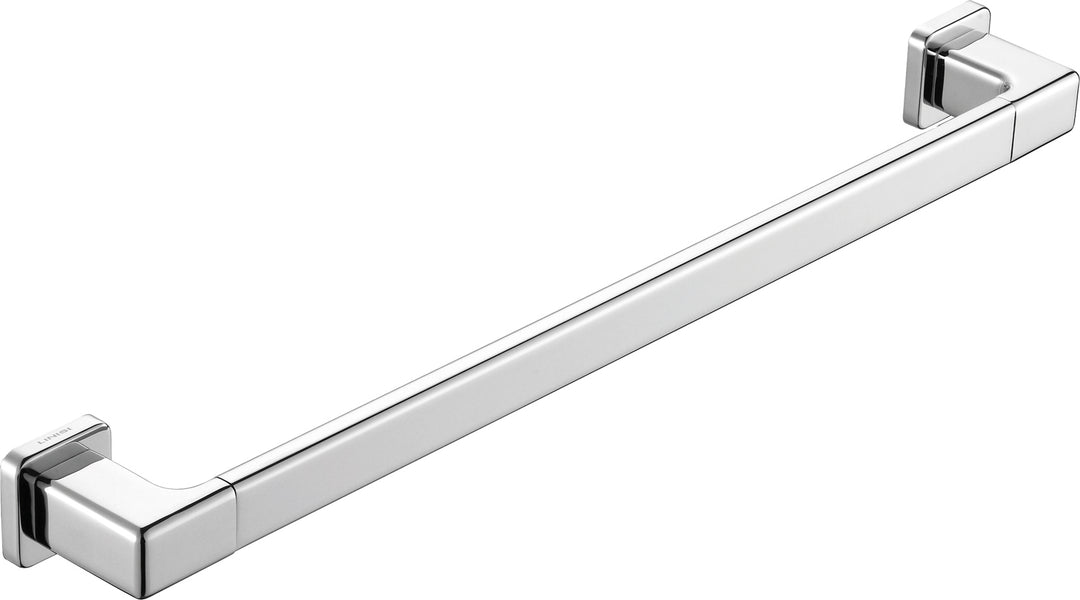 Impressions Flush Single Towel Rail chrome