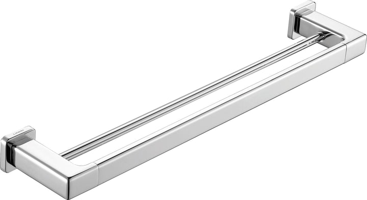 Impressions Flush Double Towel Rail chrome