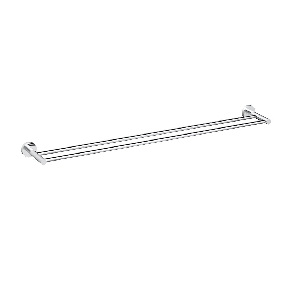 Aria Double Towel Rail 900mm Chrome
