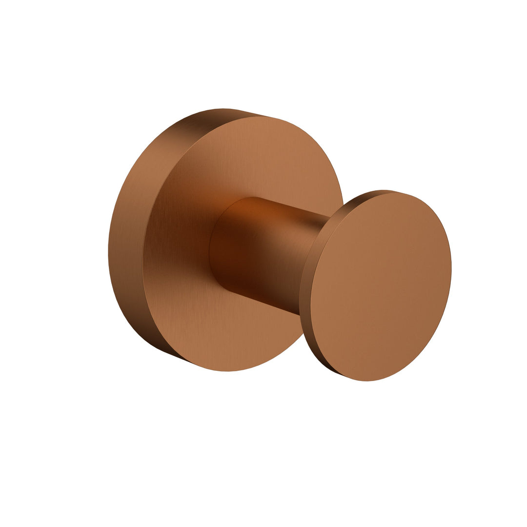 Aria Robe Hook Brushed Copper