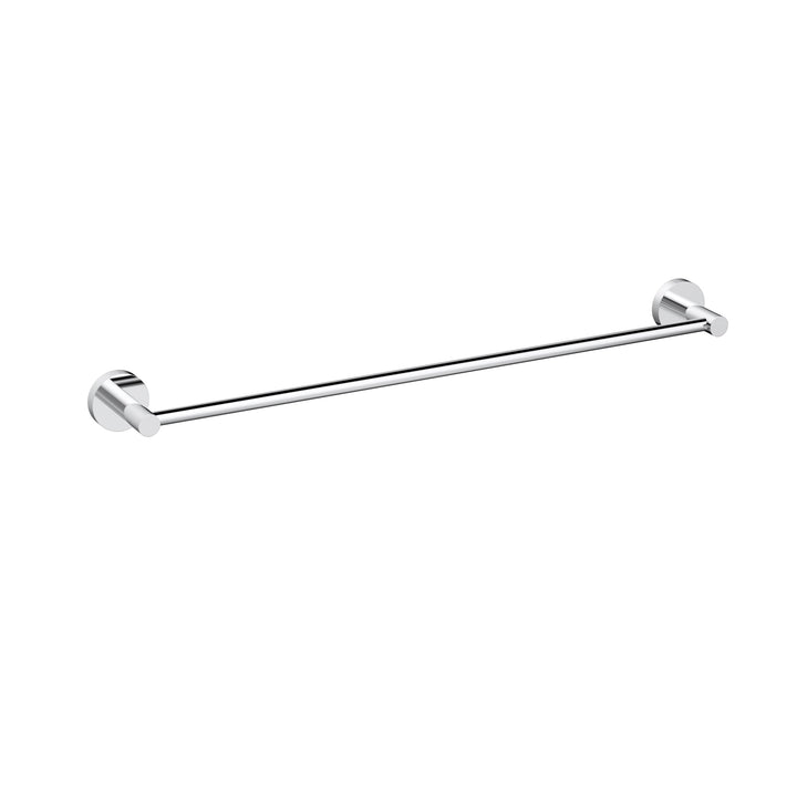 Aria Single Towel Rail 600mm Chrome