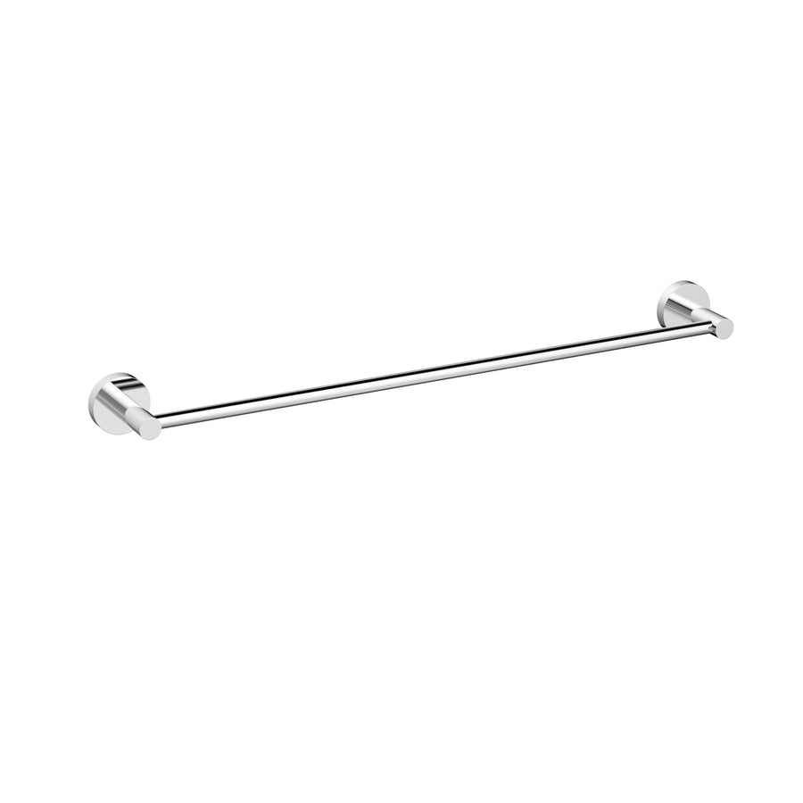 Aria Single Towel Rail 600mm Chrome