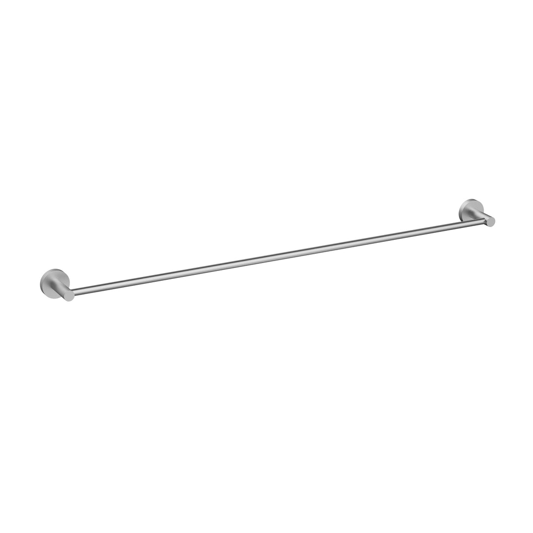 Aria Single Towel Rail 900mm Brushed Nickel