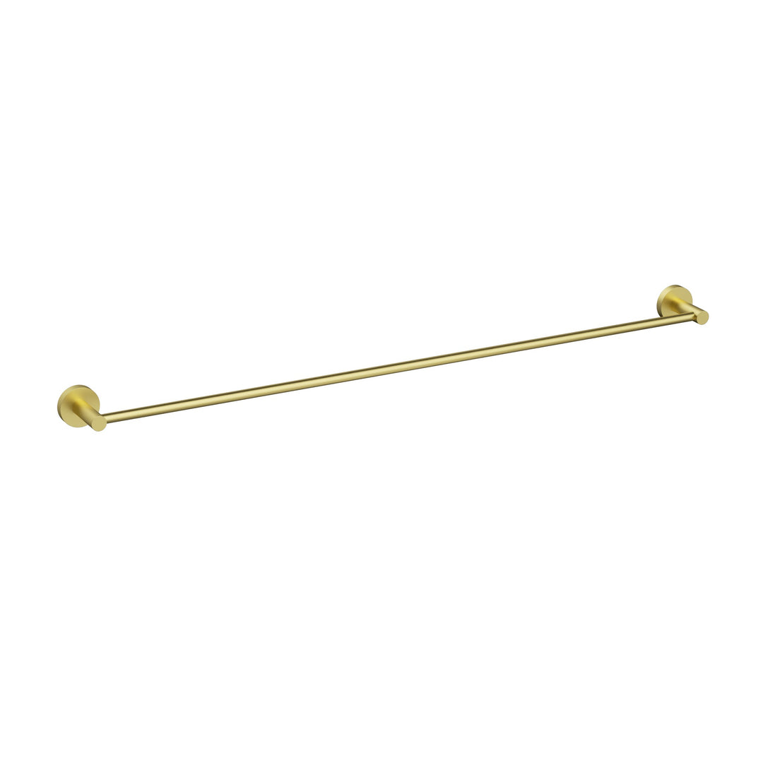 Aria Single Towel Rail 900mm Light Gold