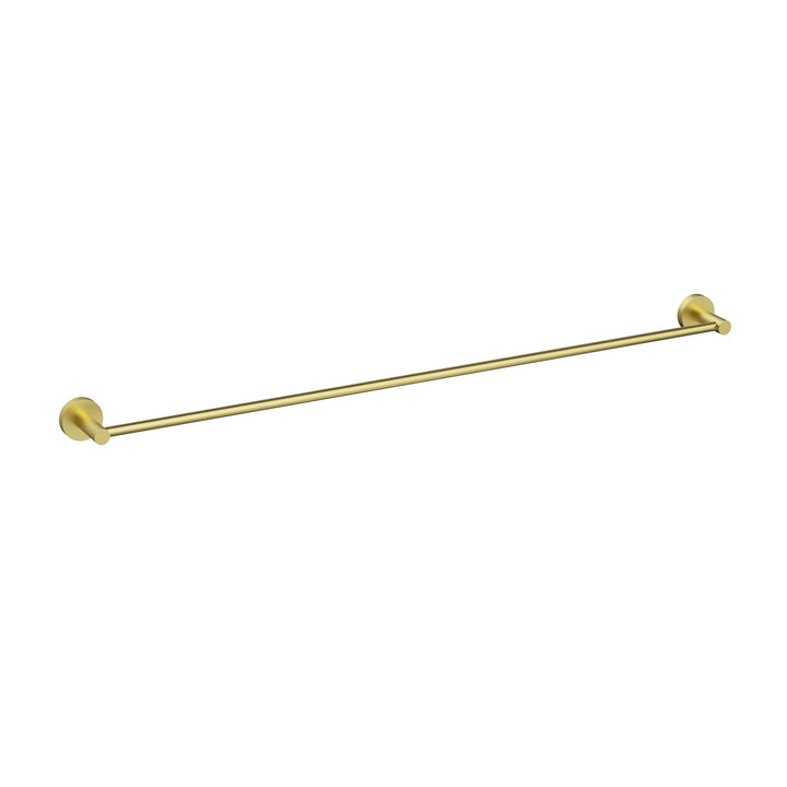 Aria Single Towel Rail 900mm Light Gold
