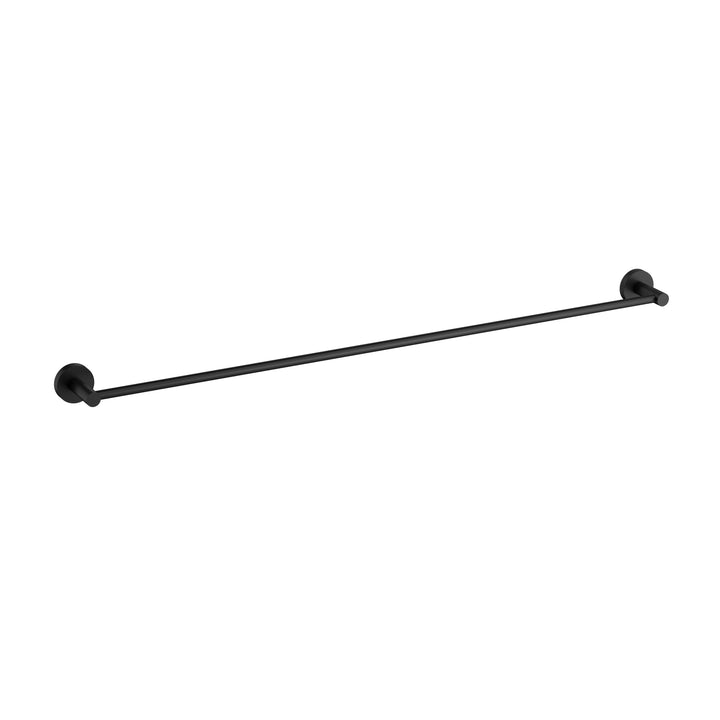 Aria Single Towel Rail 900mm Matt Black