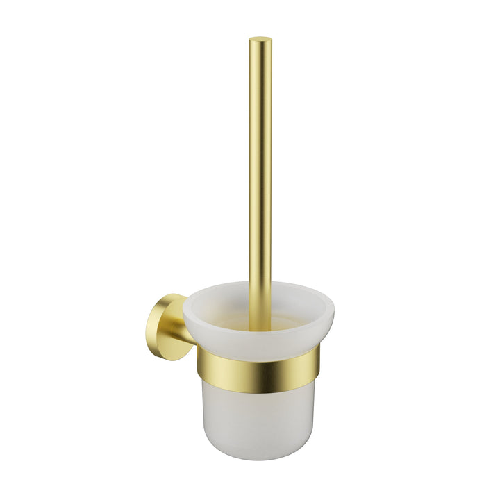 Aria Toilet Brush Holder Light Gold