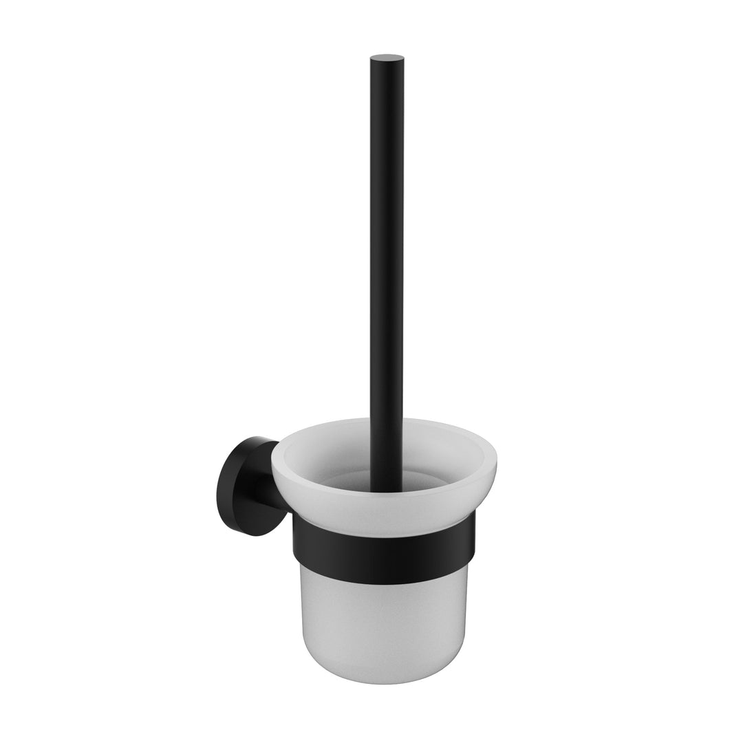 Aria Toilet Brush Holder Matt Black