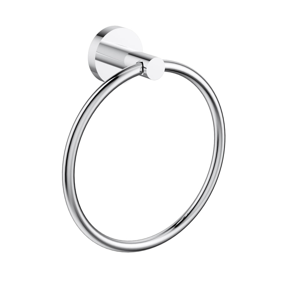 Aria Towel Ring Chrome