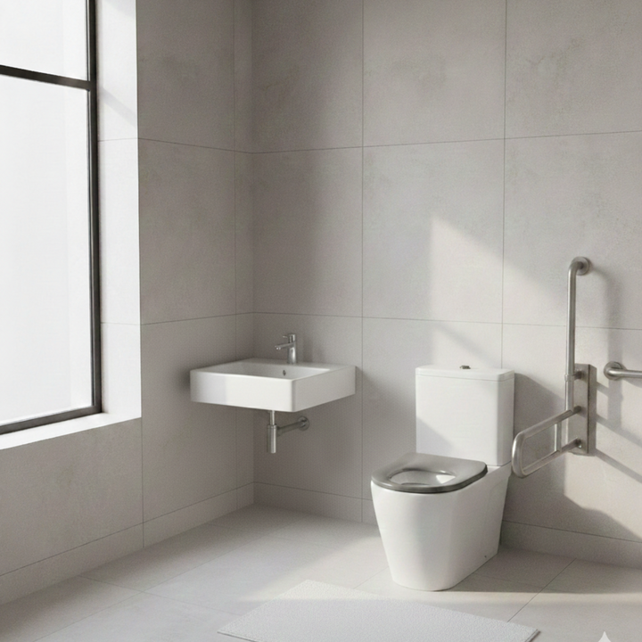 Rimless Back-to-Wall Care Toilet Suite