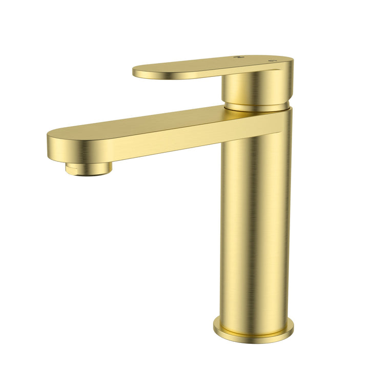Luca Basin Mixer Light Gold