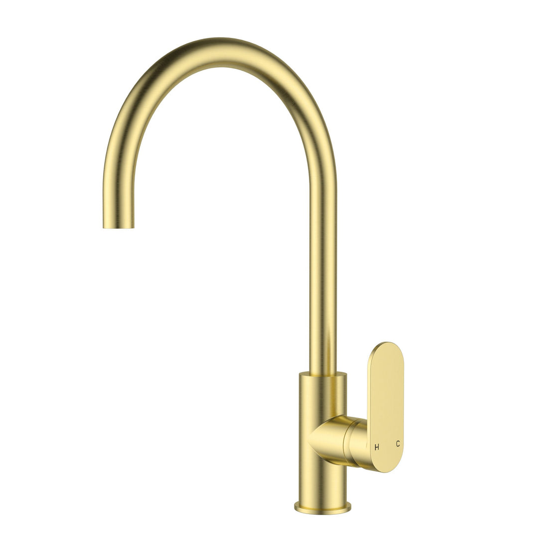 Luca Sink Mixer Light Gold