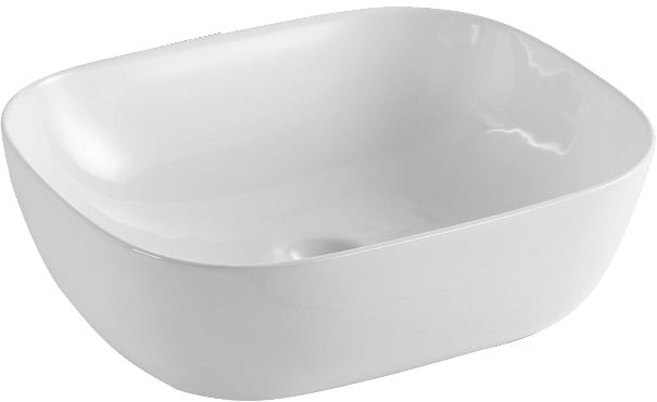 Luca Soft Rectangle Above Counter Basin 465mm