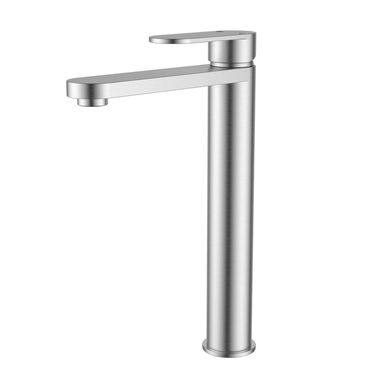 Luca Tall Basin Mixer Brushed Nickel