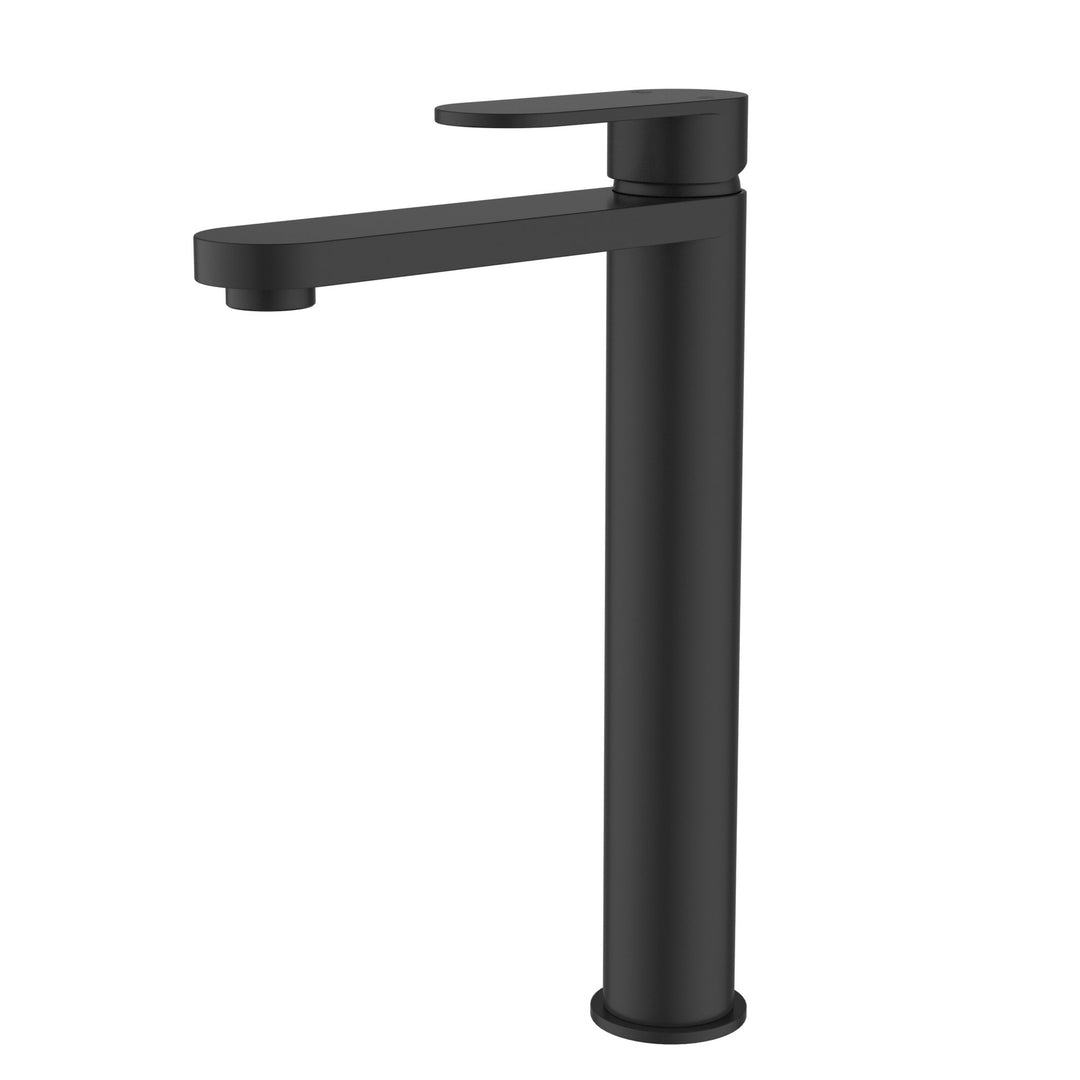 Luca Tall Basin Mixer Matt Black