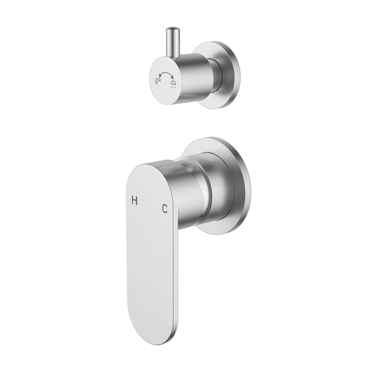 Luca Wall Diverter Mixer Brushed Nickel