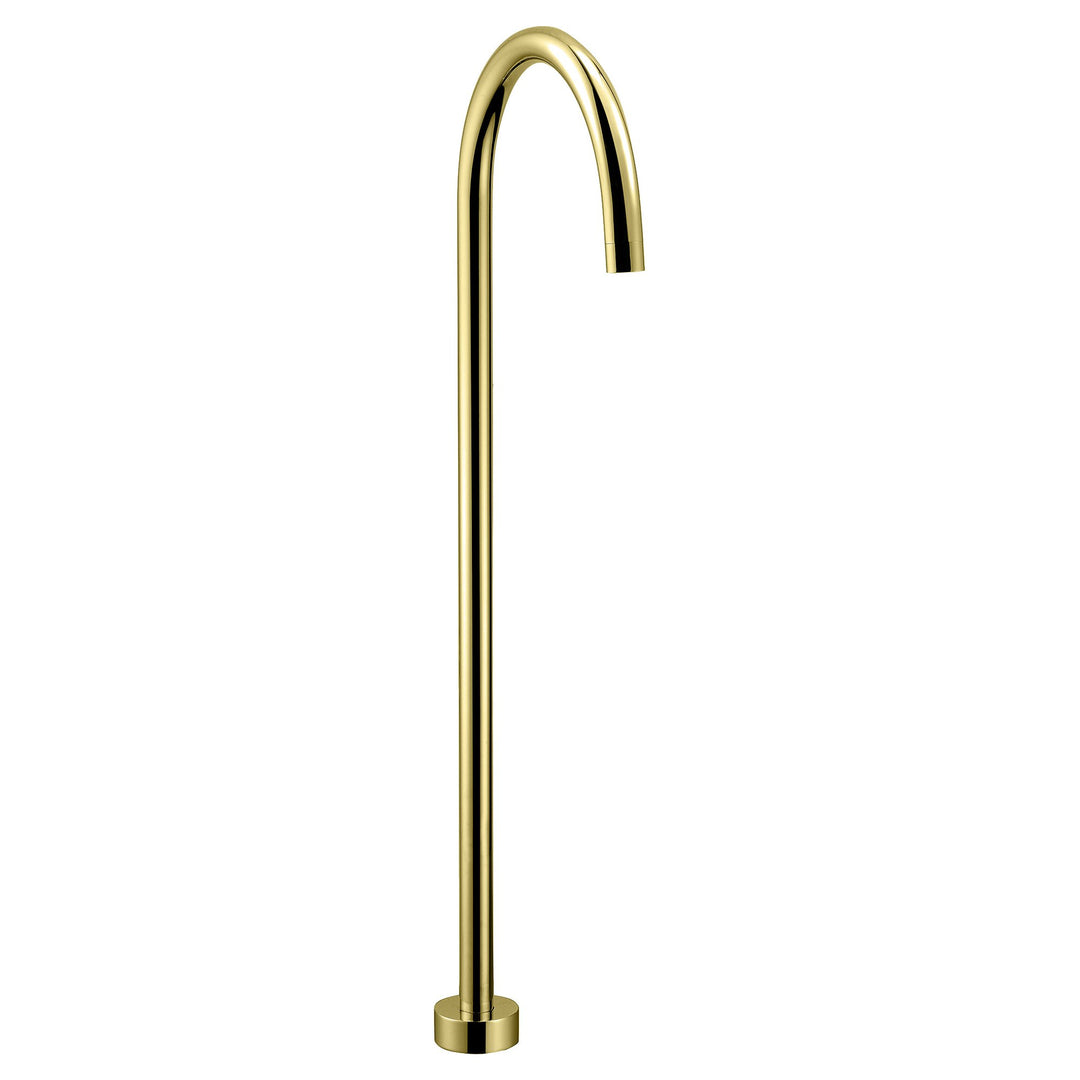 Vico Freestanding Bath Spout Brushed Gold